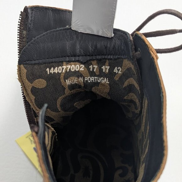 NWT Fly London Arty Ankle Boots Women's Size 11 - 11.5 Brown - Picture 7 of 9